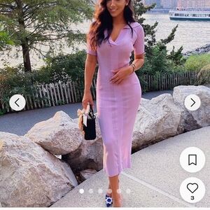 Remain Birger Christensen Women's Purple Dress